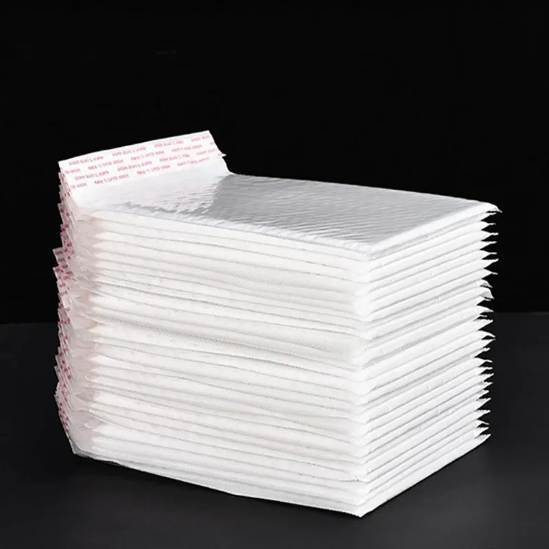 10-100PCS Bubble Mailers Wholesale White Padded Envelope for Packaging Mailing Gift Self Seal Shipping Bags Bubble Envelope