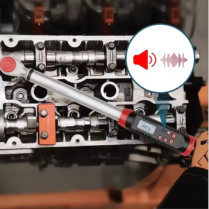 Digital Torque Wrench Ratchet Wrench Auto Repair Tools Torque Wrench