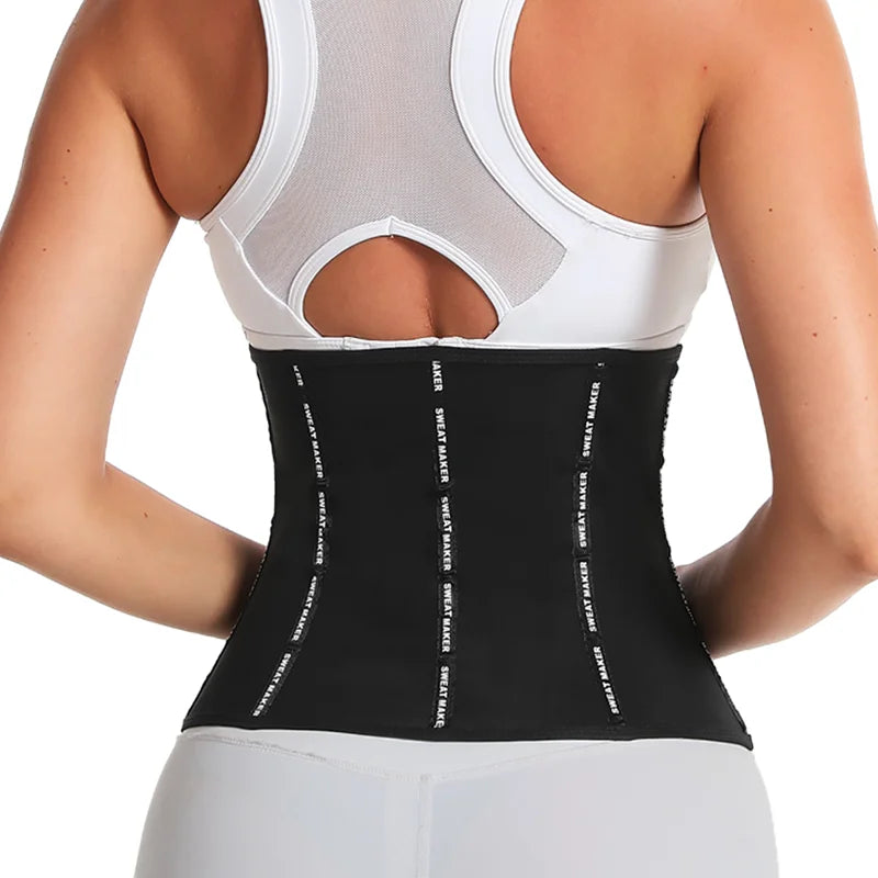 Women Sauna Sweat Belt Sweat to Lose Weight Slimming Sheath Woman Flat Belly Postpartum Waist Trainer Tummy Control Body Shapers