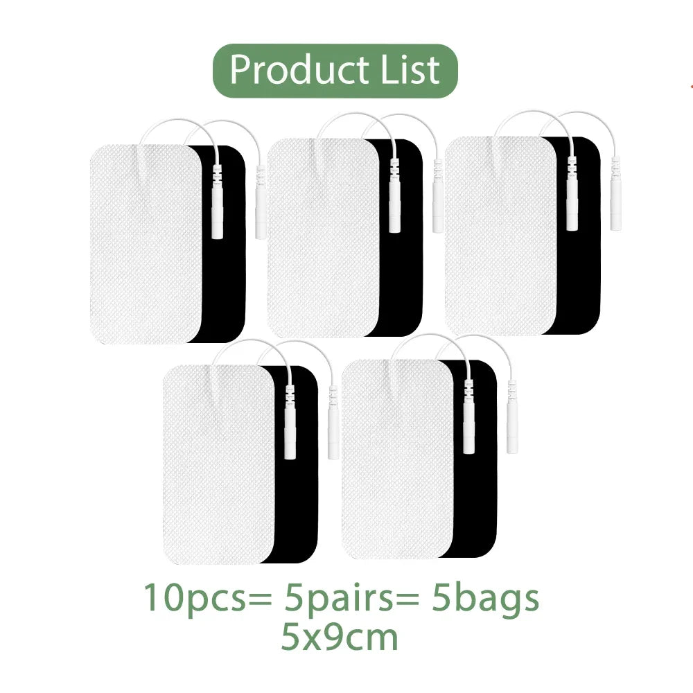 10/20/50PCS Tens Electrode Pads Gel For Acupuncture Physiotherapy Massager Patches Slimming Pulse EMS Muscle Stimulator Sticker