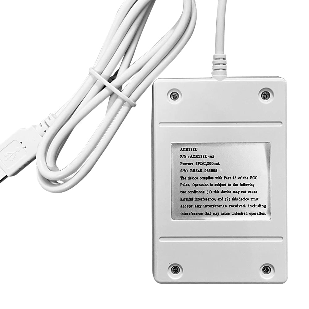 RFID Smart Card Reader Contactless Writer Copier Duplicator Writable Clone NFC ACR122U USB S50 13.56mhz M1 Card Reader