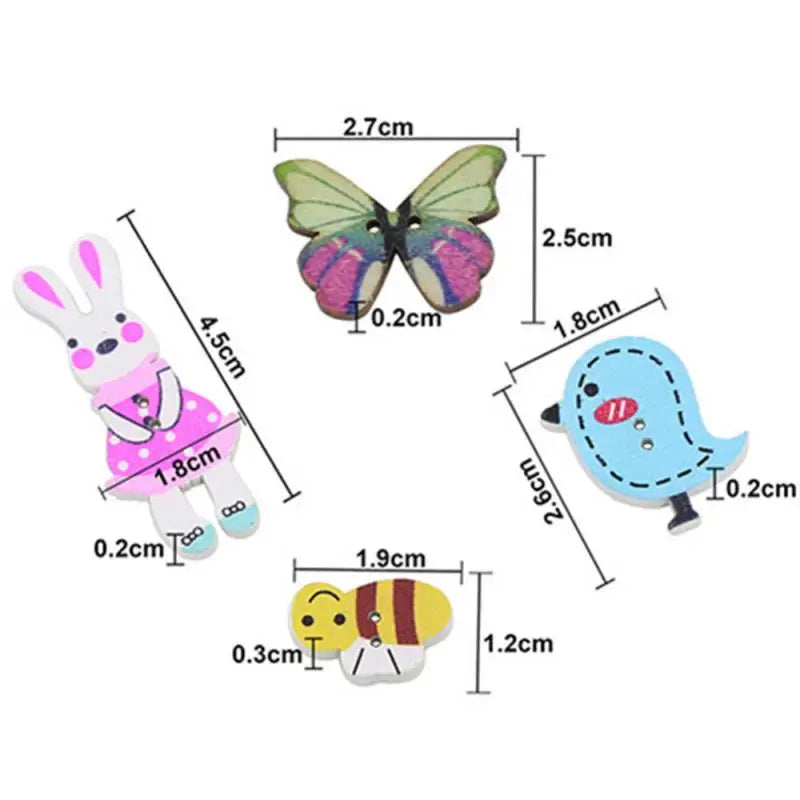 Crafts Multifunctional Durable Material Easy To Attach Unique Design Vibrant Colors Apparel Accessories Buttons Scrapbooking