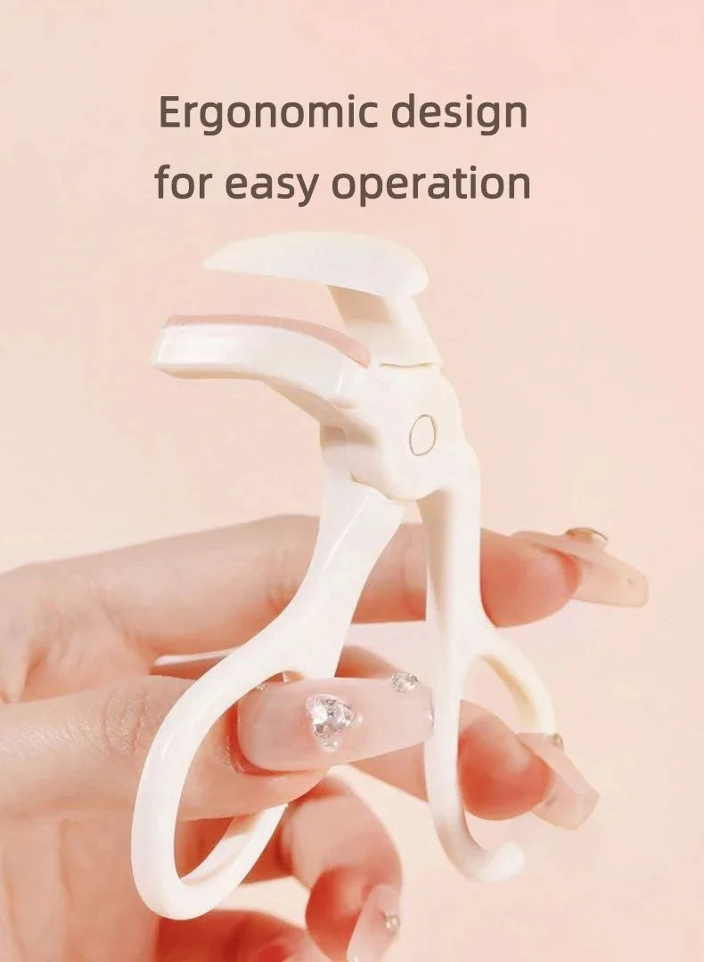 2 Style Eyelash Curler,Achieve Perfect Curls in 5 Seconds - Quick Natural Curling for Long Lasting  Makeup Tools Lash Curler