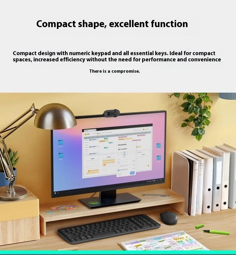 Logitech K251 Bluetooth Keyboard 99 Keys with Stand Holder, Wireless for Mac, IPhone, Android, Tablet, PC - 2025 New Release
