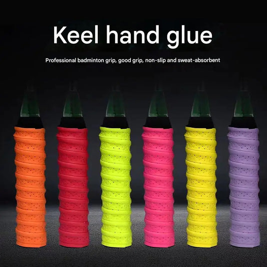 Keel Hand Glue Badminton Hand Glue Non-slip Sweat Belt Tennis Fishing Rod Wrap Strap Badminton Racket Handle Wrap Strap