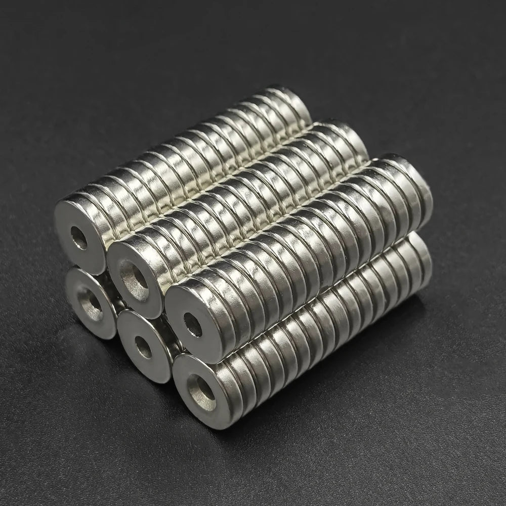 10/20/50Pcs 12x3-3 Neodymium Magnet 12mm x 3mm Hole3mm N35 NdFeB Round Super Powerful Strong Permanent Magnetic imanes 12x3Hole3