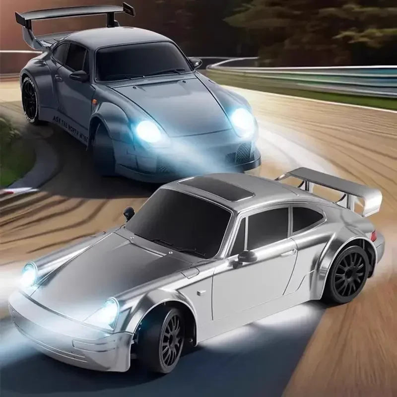 New 4WD Remote Control Drift Car Full Size 1:24 Mini Remote Control Racing Car Model 2.4G Radio High Speed RC Car Boy Toy Gift