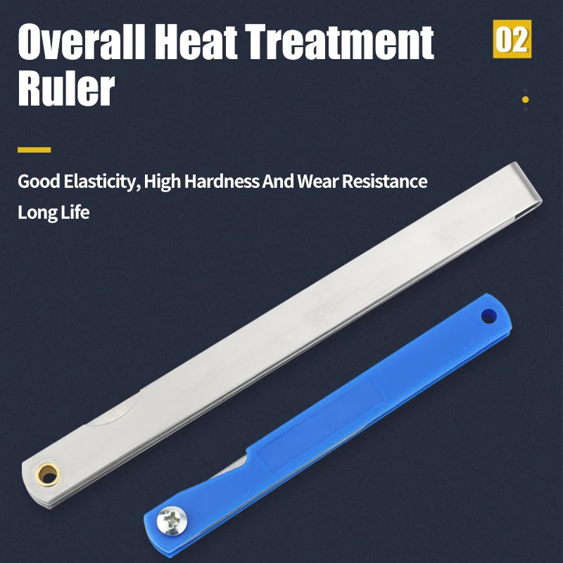 Feeler Gauge Metric Inch Spark Plug Gauge Valve Probes Filler Gauge Probe Thickness Gauge Spark Plug Gap Tools Thickness Set