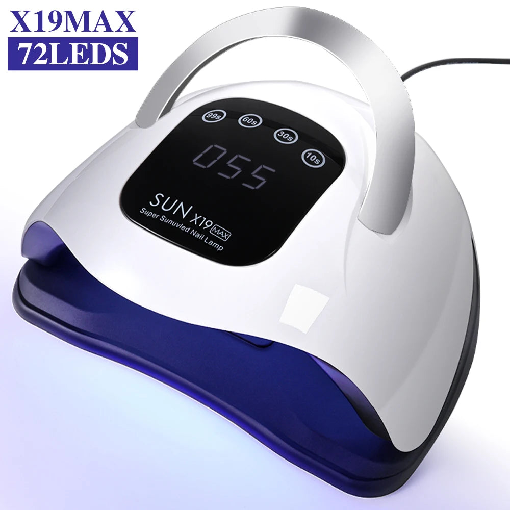 LIMEGIRL UV LED Light for Nails Polish Drying Lamp with Motion Sensing Manicure Pedicure Professional Home Salon Tool Equipment