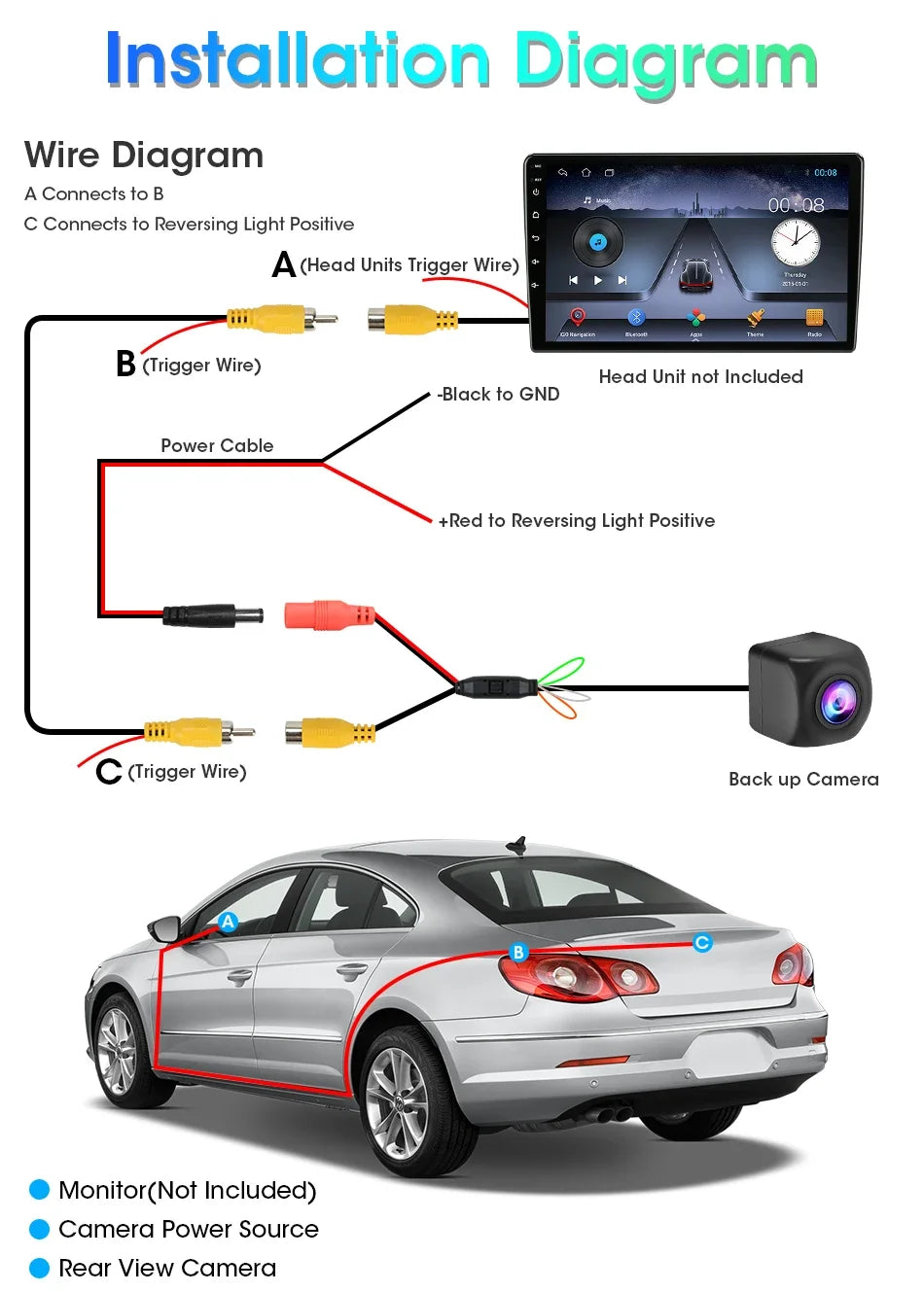 175 Degree Car Rear View Camera AHD 1080P Backup Reverse Parking For Opel Astra H J Corsa D Meriva A Vectra C Zafira Insignia