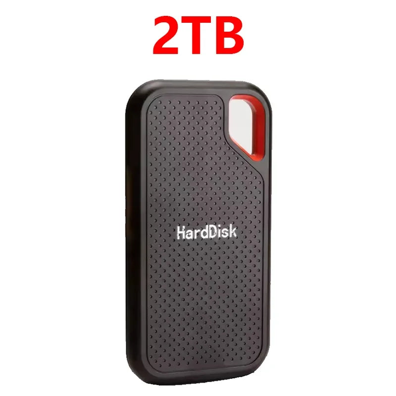 Portable SSD 128TB High-quality Hard Drive 1TB/2TB Original Hard Disk USB 3.1 High Speed Storage Device for Laptop/PC/Phone/Mac