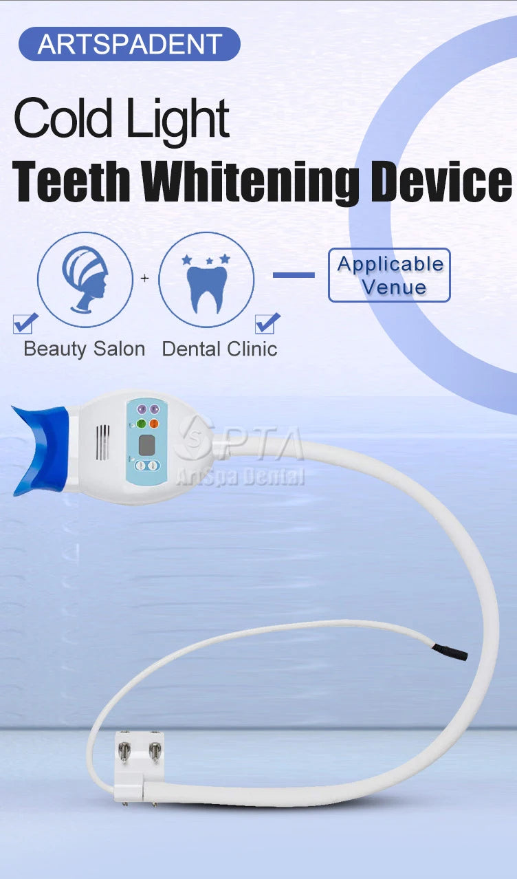 Dentist Tooth Whitening Machine Utilizes Cold Light Technology Effectively Whiten Teeth Dental Unit Chair Features Blue Light