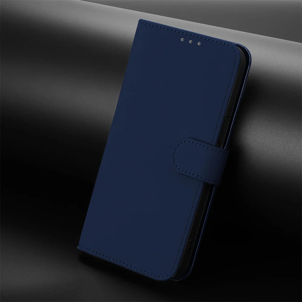 Flip Leather Phone Case for VIVO V40 V40e V40 SE V50 V50e V60 Lite T4X T4 T3X T2 Case Pinkycolor Wallet Back Cover