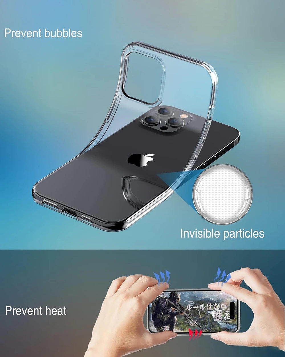 Ultra Thin Transparent phone Case For iPhone 16 17 15 14 13 12 11 Pro Max Plus Mini Clear Shockproof Cases Silicone Soft Shell