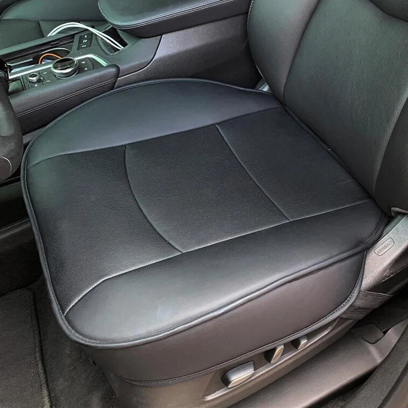 PU Leather Car Front Seat Cover Auto Car Cushion Covers Breathable Universal Car Seat Cover Protector Mat Fit for Most Cars