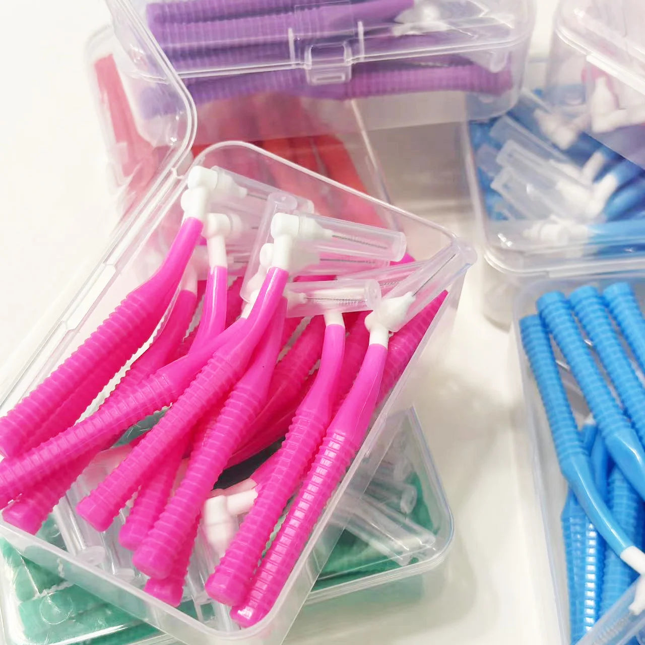 L type Toothbrush Interdental brush interchangeable interdental brush posterior interdental brush orthodontic toothbrush