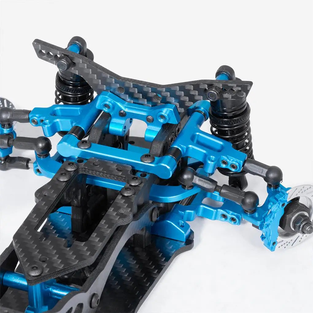 Alloy MR Chassis Frame Set Carbon Fiber Precision Car Frame for Sakura D5 1/10 RC Drift Car Upgrade Parts