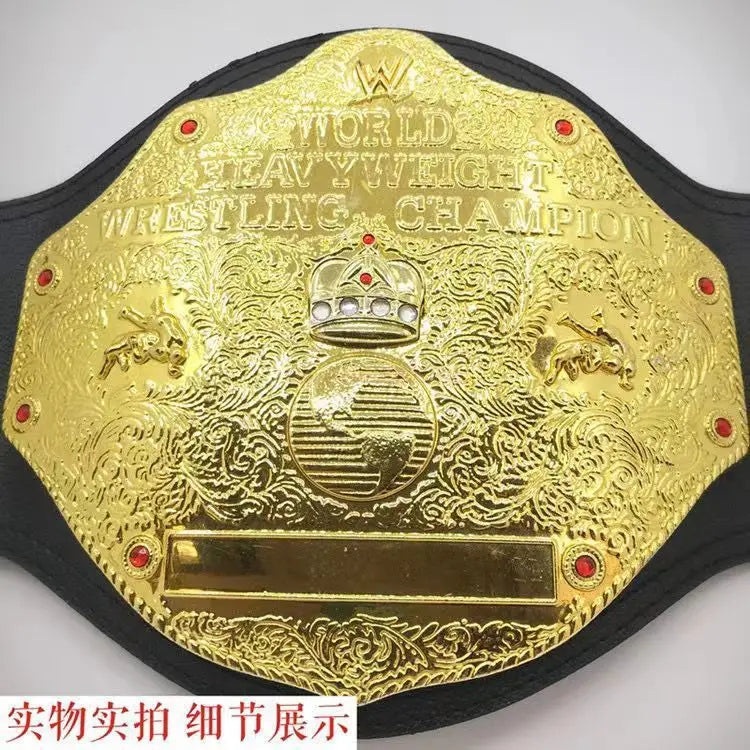 95cm Wrestler Championship Gold Belt Action Figure Characters Occupation Wrestling Gladiators Belt Anime Figure Toys Boy Gifts