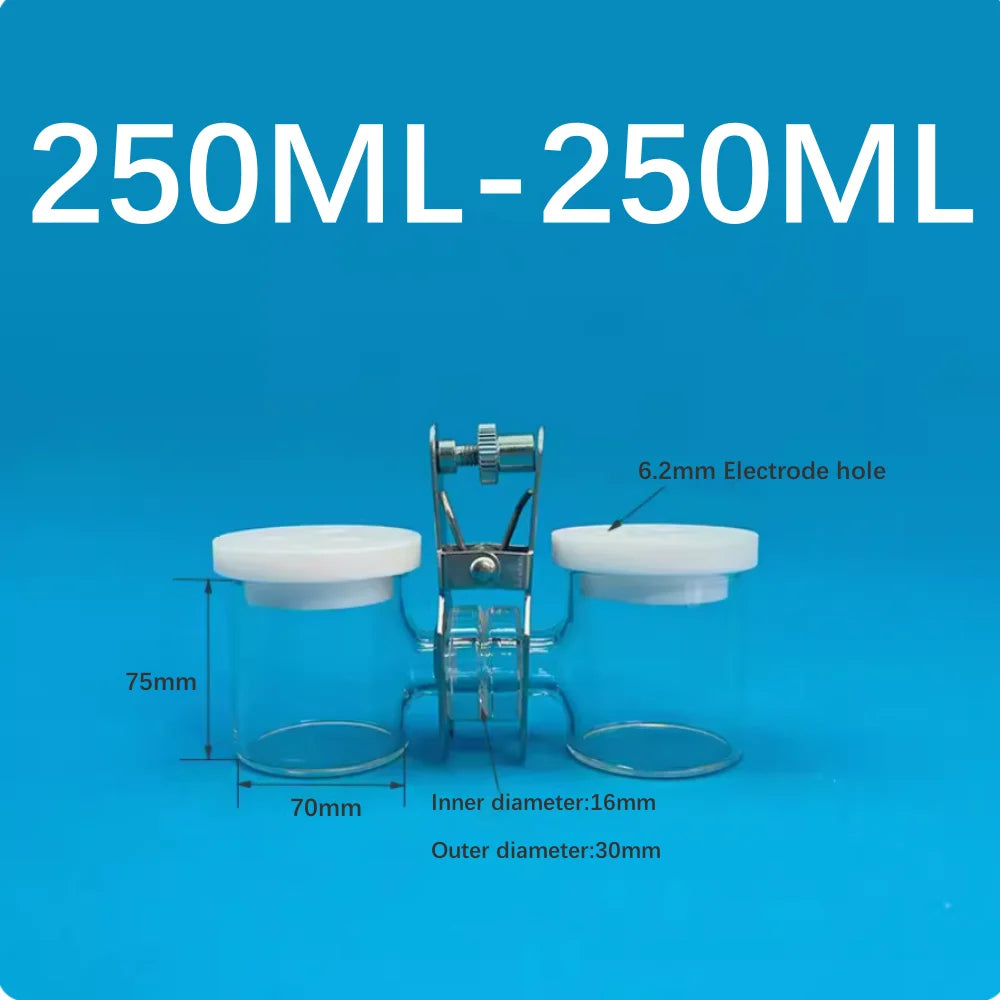 H type electrolytic cell, H type ion exchange membrane electrolysis cell, common electrolyzer.