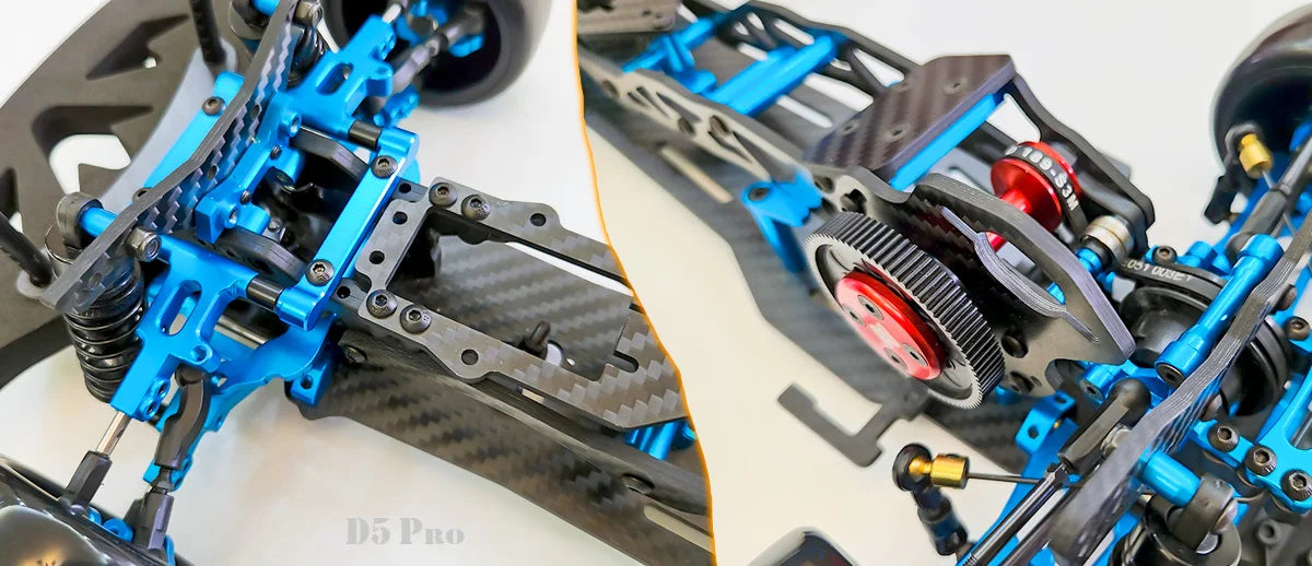 RC Car 3RACING Sakura D5 D5Pro D5M KIT 1:10 Carbon Fiber DIY Model Remote Control Super Rear Drive Drift High Speed Racing Frame