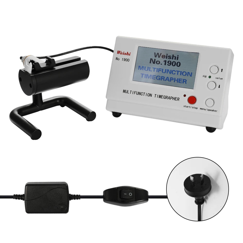 Weishi NO. 1900 Timegrapher Mechanical Watch Timing Tester Machine Multifunction Auto Calibration Timer Machine