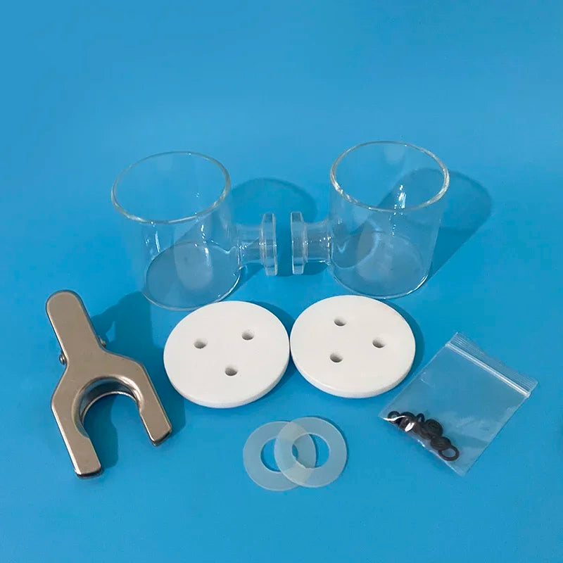 H type electrolytic cell, H type ion exchange membrane electrolysis cell, common electrolyzer.