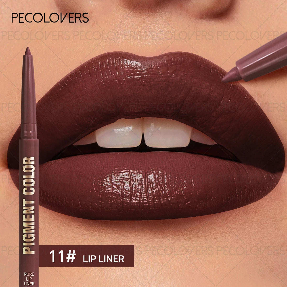 Matte Lip Liner Lipstick Pen, Waterproof Long-lasting Non-sticky, Natural Lip Makeup Look, for All Lip Types, Perfect Gifts