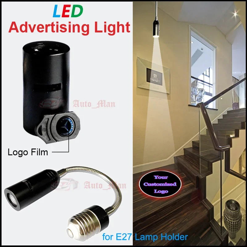 2pcs 13mm Your Personalized Customized Logo Film for Car Door Wireless Laser Projector Logo Light