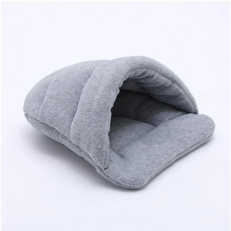 Guinea Pig Warm Bed Rabbit House Hamster Sleeping Bag Small Pet Cave Nest Soft Fleece Slippers Bed Small Pets Supplies
