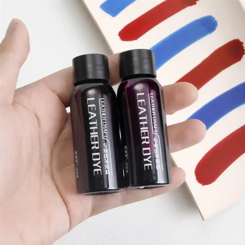 Vegetable Tanned Leather Pigment 30ml/Bottle Coloring DIY Leather Crafts Dye Graffiti Used For Vegetable Tanning Material