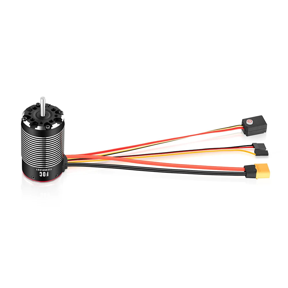 Hobbywing Quicrun Fusion 8ight 2-in-1 80a 2300kv Brushless Sensored Motor Esc Integrated For 1/8 Rc Car Rock Crawler Power Syste