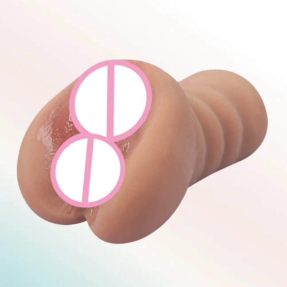 1 PC 3D Realistic Male Masturbation Pussy Sex Vagina Real Men Pussy Sextoy for men masturbstor adult Sex Products Stimulate