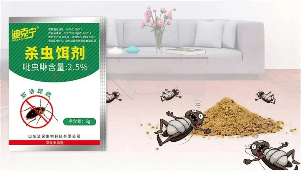 Effective Repellent Cockroach Anti Cockroaches Powder Anti Ant Bait Powder Trap For Household Hotel Strong Insecticide