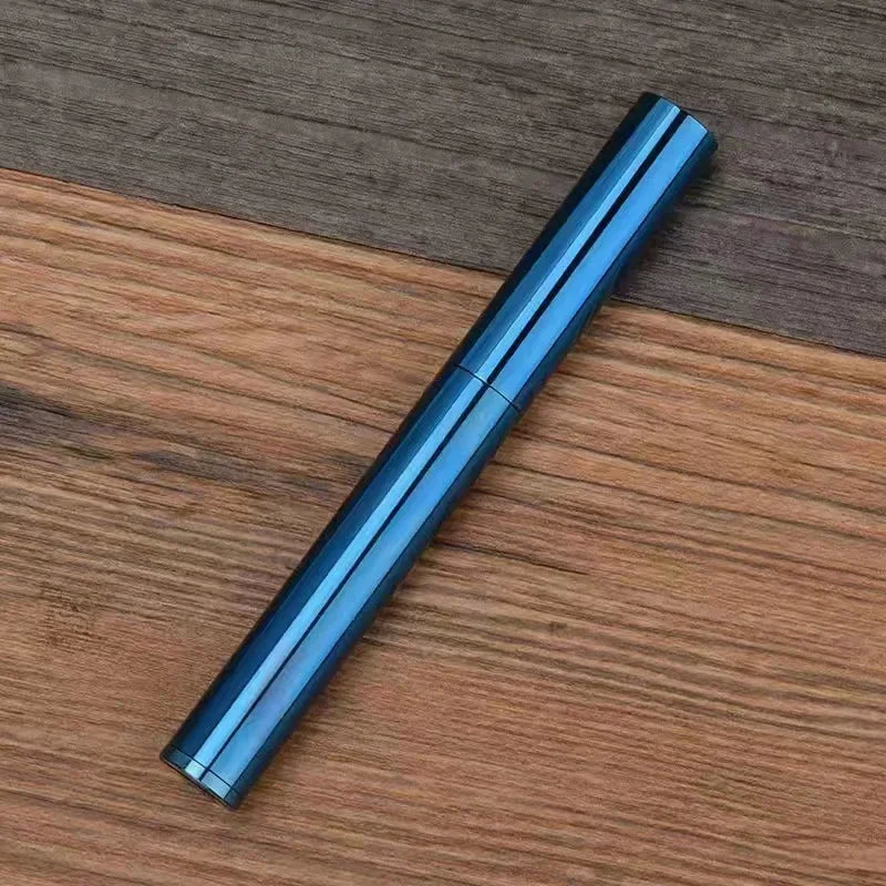 Creative Unusual Kerosene Lighter Copper Nunchaku Funny Retro Grinding Wheel Flint Lighters Foldable Mini Portable Men's Gift