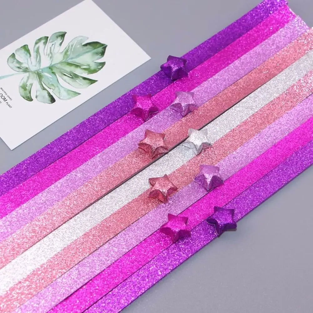 540 Sheets Origami Paper Stars DIY Hand Crafts Origami Lucky Star Paper Folding Origami Star Paper Strips for Paper Arts Crafts