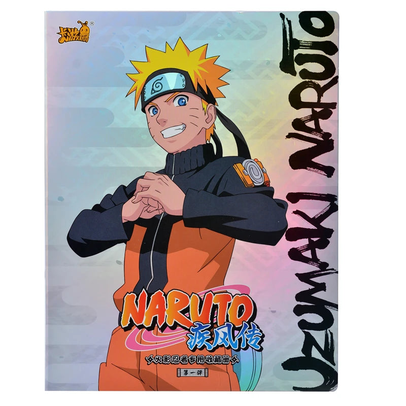 KAYOU Original Naruto Cards Uzumaki Sasuke Ninja Game Collection Rare Cards Box Flash Cards Toys For Children Christmas Gift