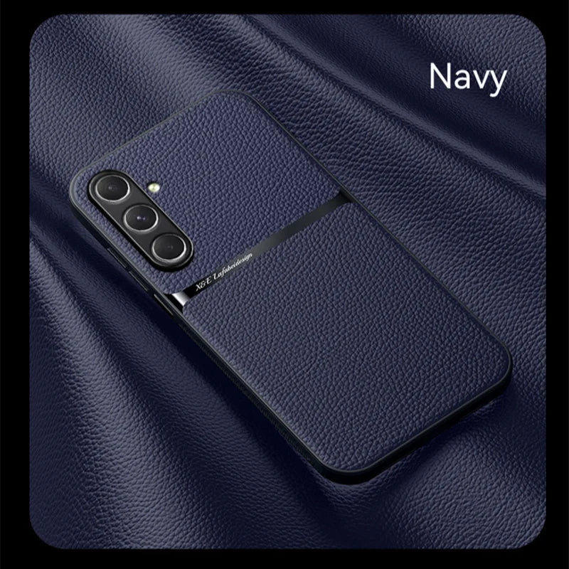 PU Leather Magnetic Case for Samsung Galaxy M35 A16 A36 A56 A15 5G A25 A35 A55 Protective Cover Hard Shell Coque Fundas