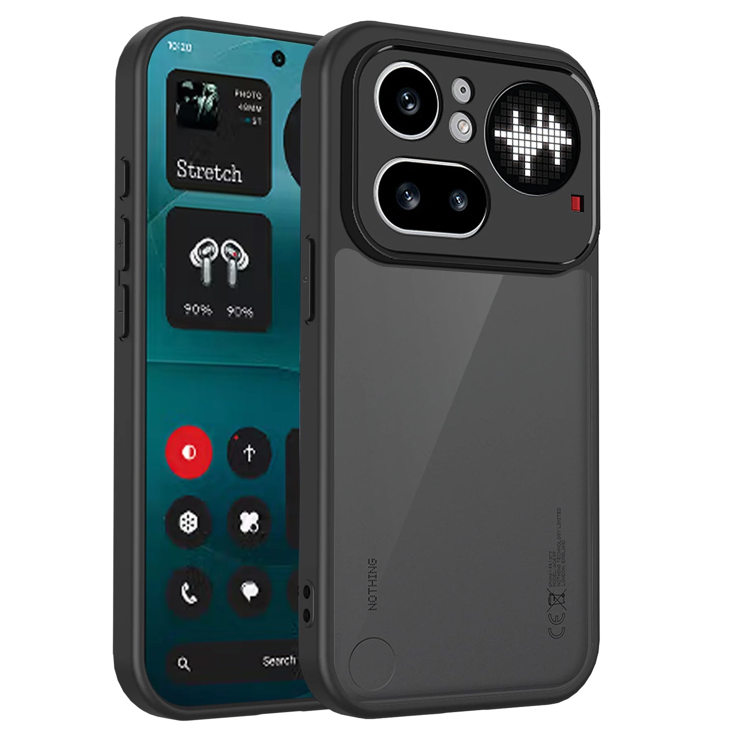 Nothing Phone 4A Pro Case Skin Feeling Silicone TPU Bumper Clear Hard Back Cover Case for Nothing Phone 4A Pro 5G A069P 2026