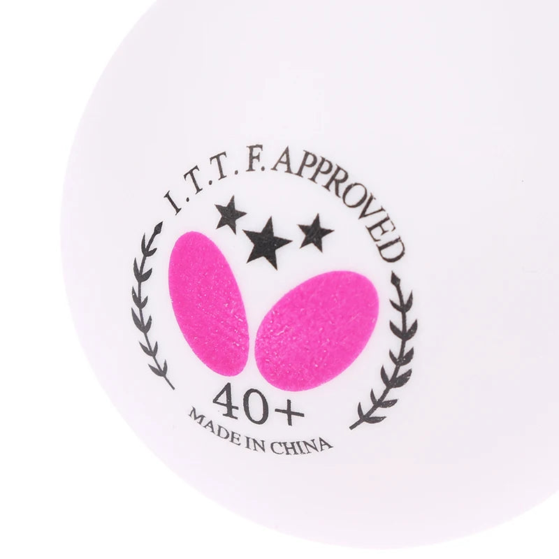 3Pcs Professional Table Tennis Ball 40+ Training Ball For Table Tennis Stroking Training Indoor Games Spare Ping Pong