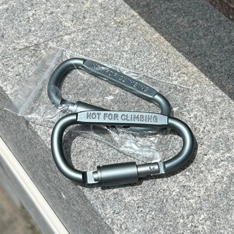 4PCS Carabiner Set For Key Camping Survival EDC Outdoor Keychain Clip Alloy Aluminum Tactical Caribiner Hook Karabiners