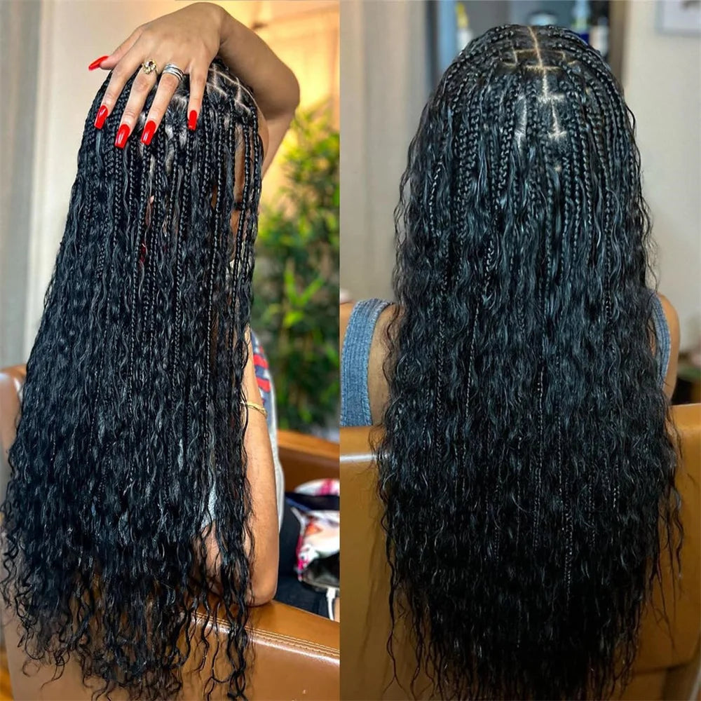 Boho Braids Human Hair Curly Bulk Hair For Braiding Burgundy No Weft Curly Hair Bundles Honey Blonde for Boho Braid Hair