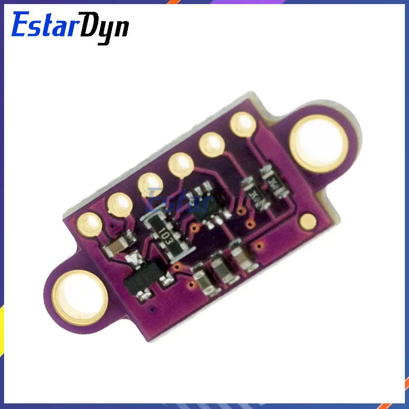 Estardyn VL53L0X Time-of-Flight (ToF) Laser Ranging Sensor Breakout 940nm GY-VL53L0XV2 Laser Distance Module I2C IIC 25MM*10.7MM