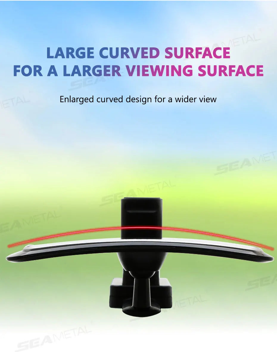 Baby Mirror Car Interior Rear View Mirror Clip Rear Facing Mirrors For Auto Safety Driving Kids Baby Monitor Angle Adjustable