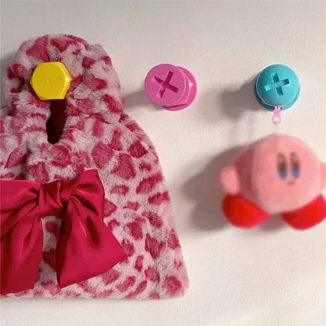 Colorful Cartoon Hooks A Set of 3 Adhesive Hole-free for Bag Storage Wall Hooks, Cute and Practical Home Accessories