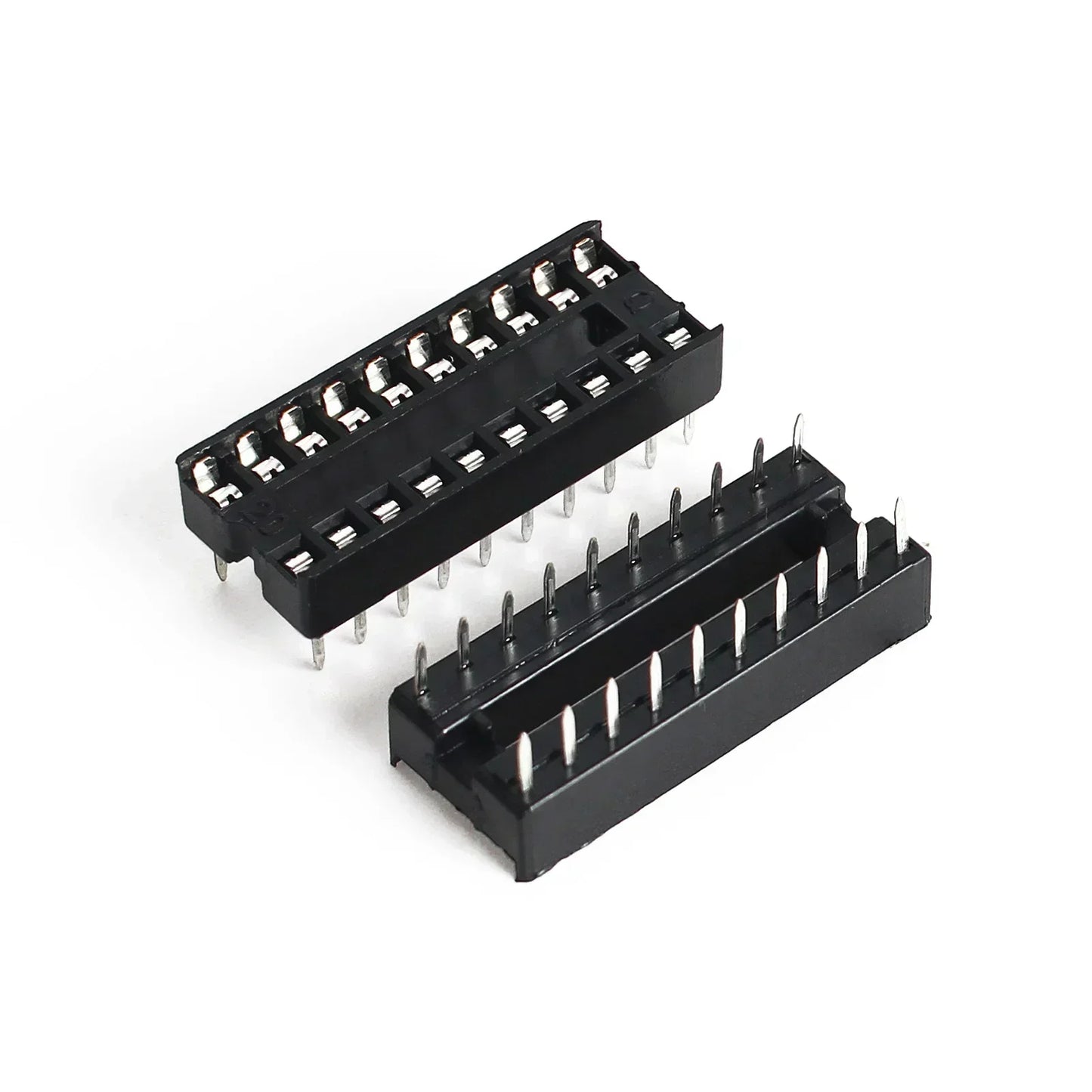 10pcs IC seat 6P/8P/14P/16P/18P/20P/24P/28P DIP IC Sockets Adaptor Solder Integrated Circuits Sockets Electronic Component