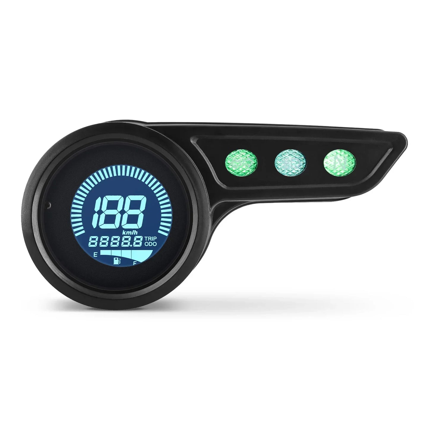 7 Color Backlight Universal Motorcycle Speedometer 12V Moto Dashboard Mileage TRIP KMH MPH Oil Level Gauge Tacho RPM Meter Tacho