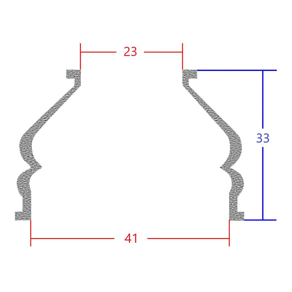2pcs Silicone 23 41 33 Tie Rod End And Ball Joint Dust Boots Cover Car Suspension Steering Ball Joint Dust Cover