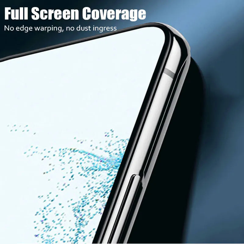 2PCS Fingerprint Unlock Tempered Glass For Samsung Galaxy S25 S24 Ultra S23 S22 Plus S21FE S23Fe S24Fe Screen Protector Glass