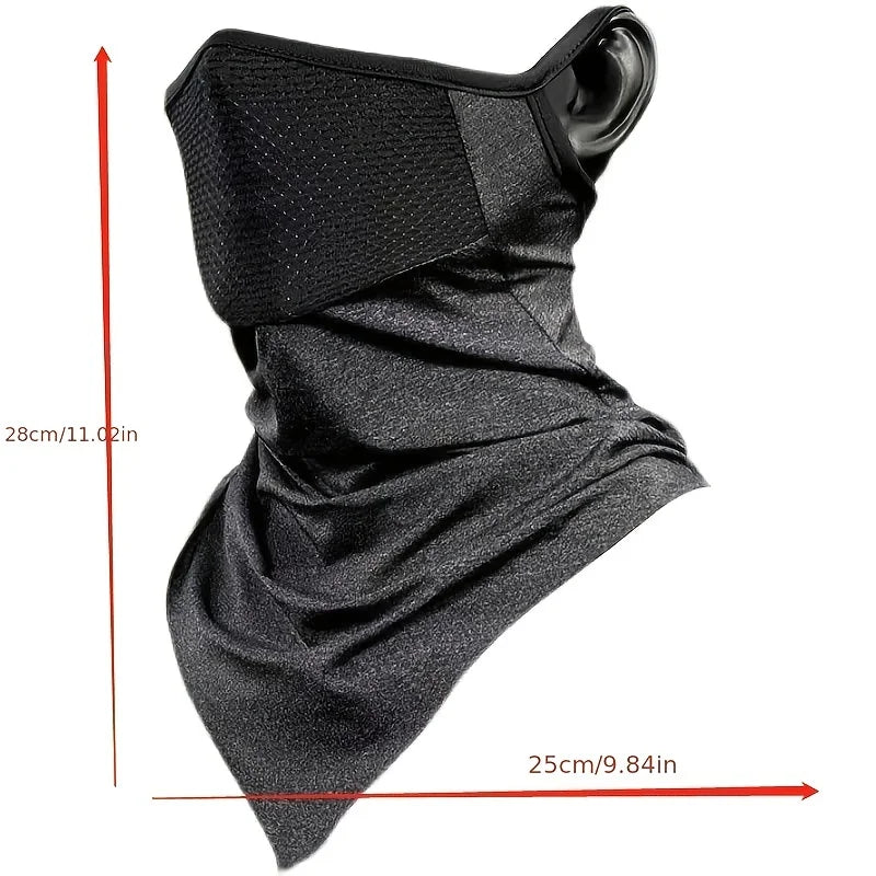 Four-season Universal Sunscreen Riding Motorcycle Warm Outdoor Mask Filter Hood Breathable Net Wholesale