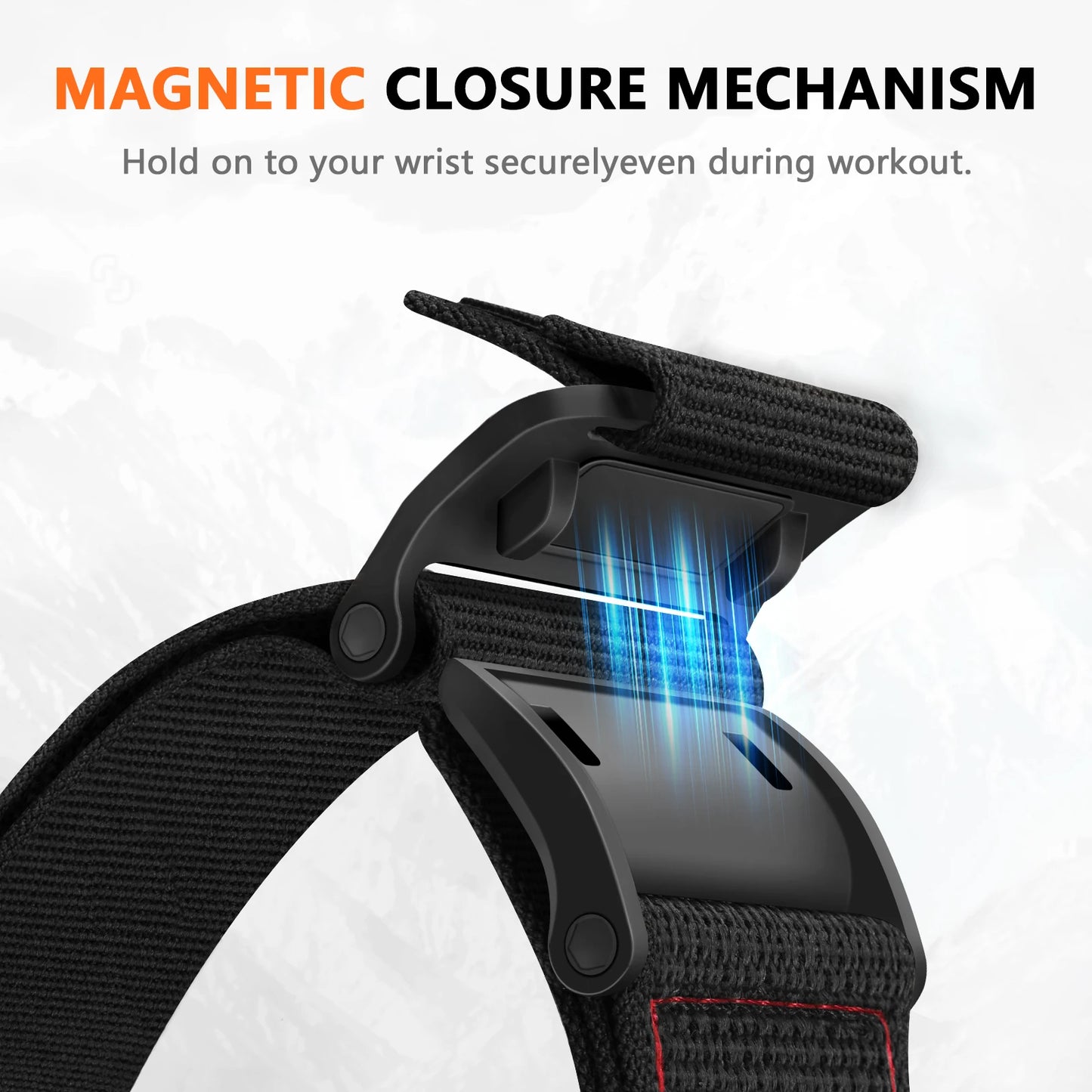 22mm Huawei Nylon band for Watch GT 6/5/4 GT4 46mm Magnetic Buckle Compatible with Huawei Watch 4 Pro GT3/2 Pro 46mm band